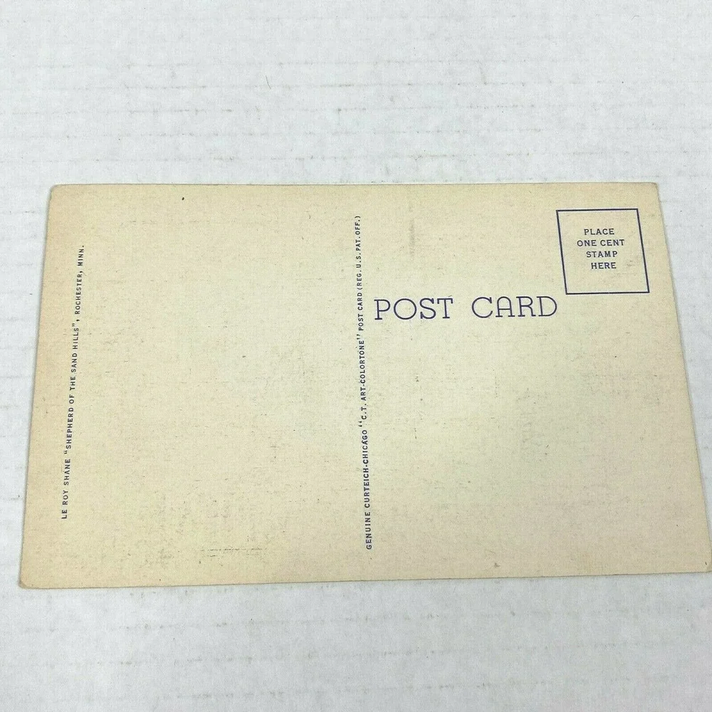 Vintage Postcard Mayo Clinic Hospital‎ Rochester Minnesota Minneapolis Curteich